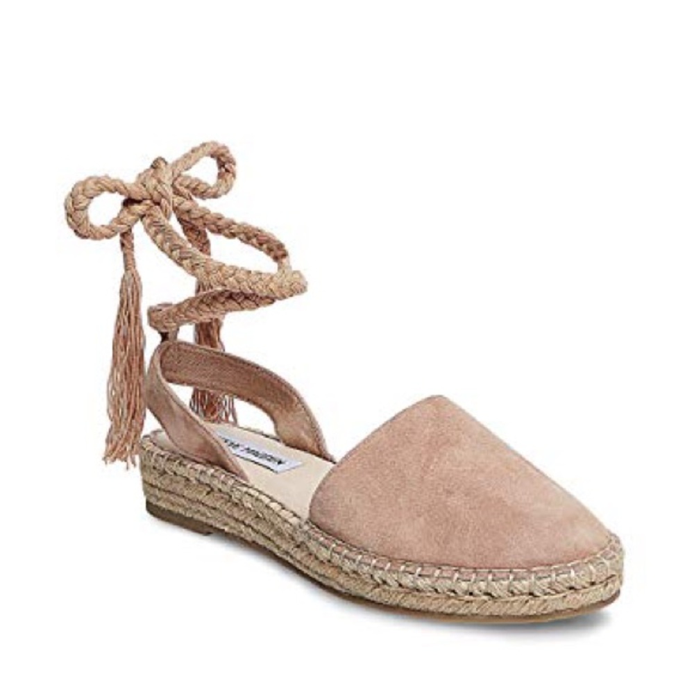 Steve Madden espadrilles with braided ankle-tie